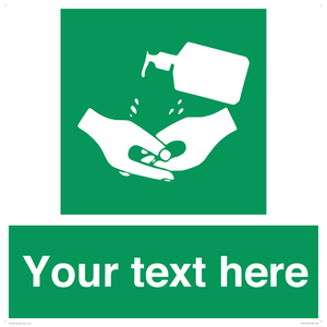 Custom Safe Condition Hand sanitiser